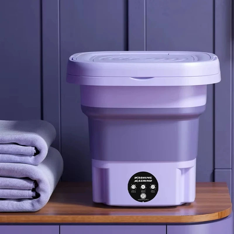 8L Portable Spin-Dry Laundry System