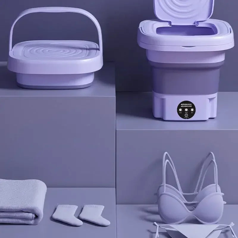8L Portable Spin-Dry Laundry System