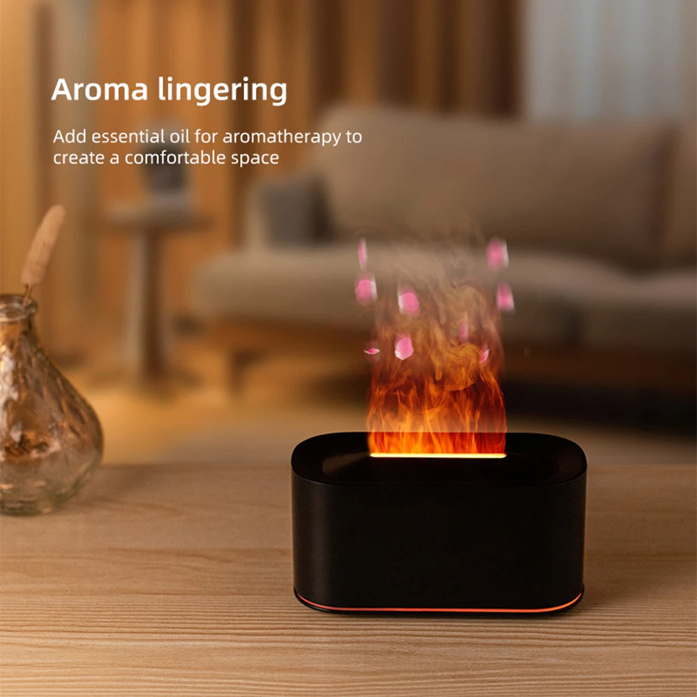 Serene Flame Aromatherapy Diffuser