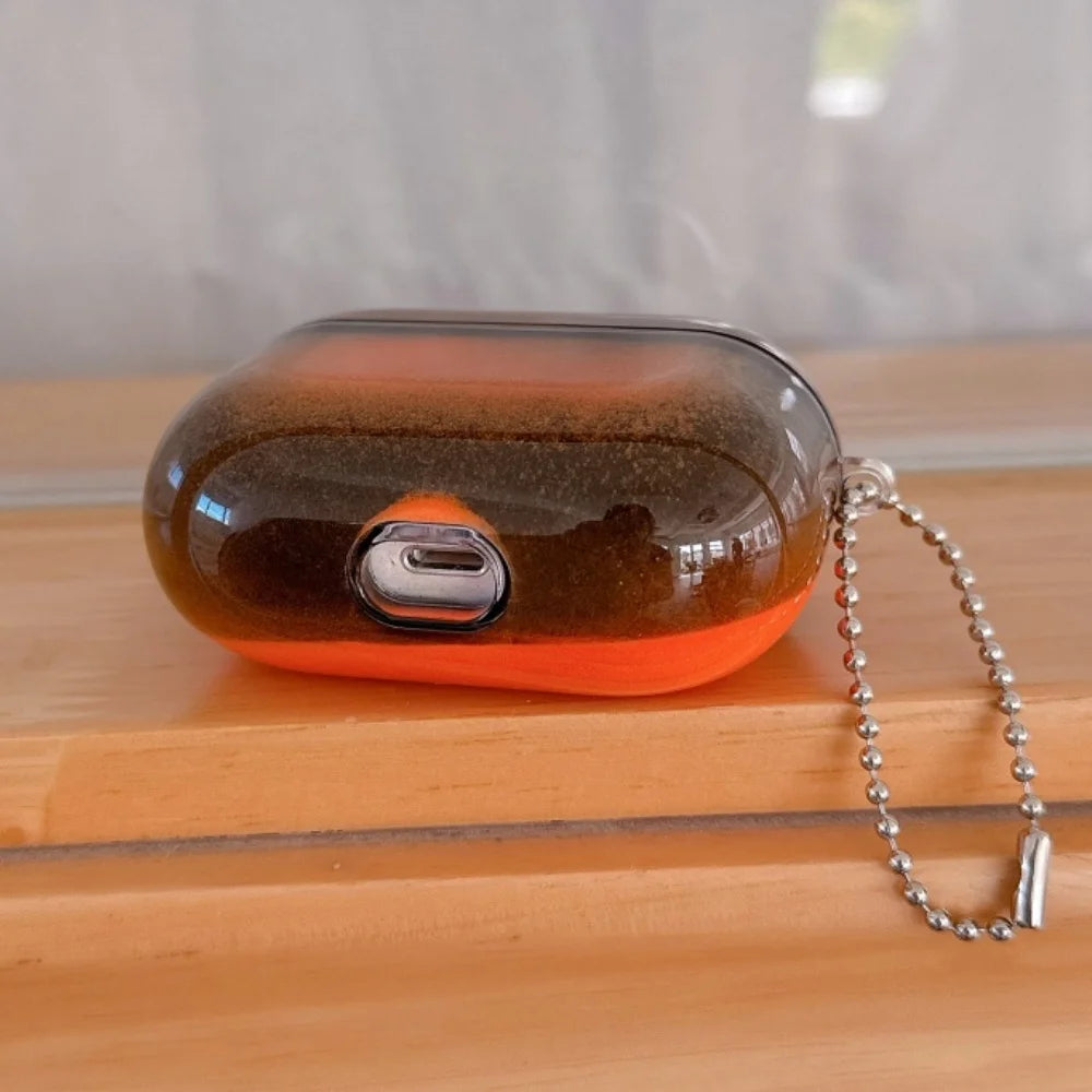 Luminous Liquid Glitter AirPods Case