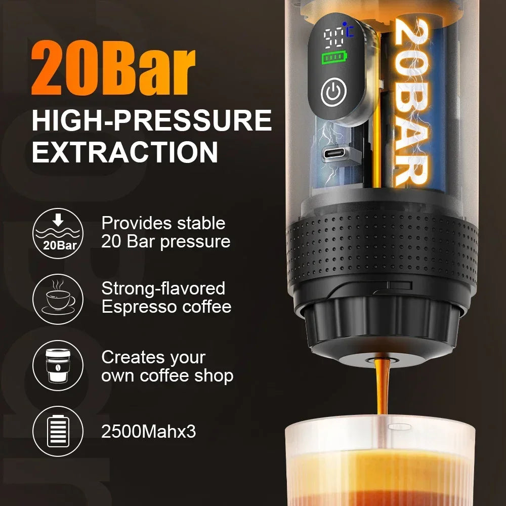 Professional Self-Heating Espresso Machine