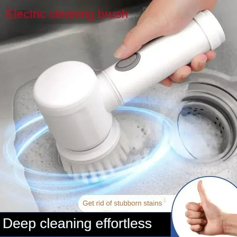 Effortless 5-in-1 Cordless Power Scrubber