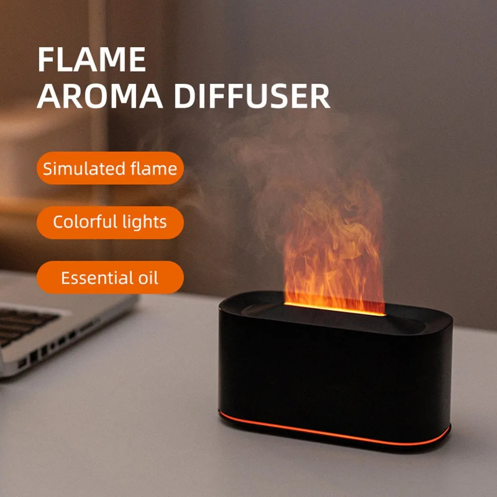 Serene Flame Aromatherapy Diffuser