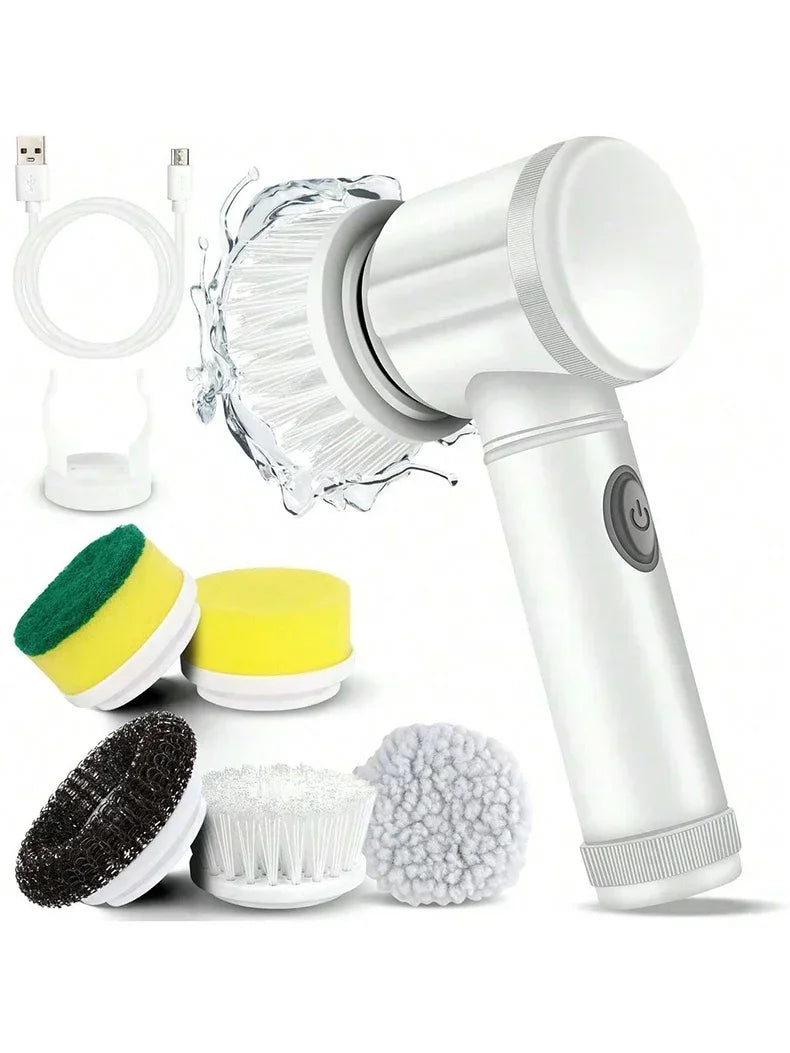 Effortless 5-in-1 Cordless Power Scrubber