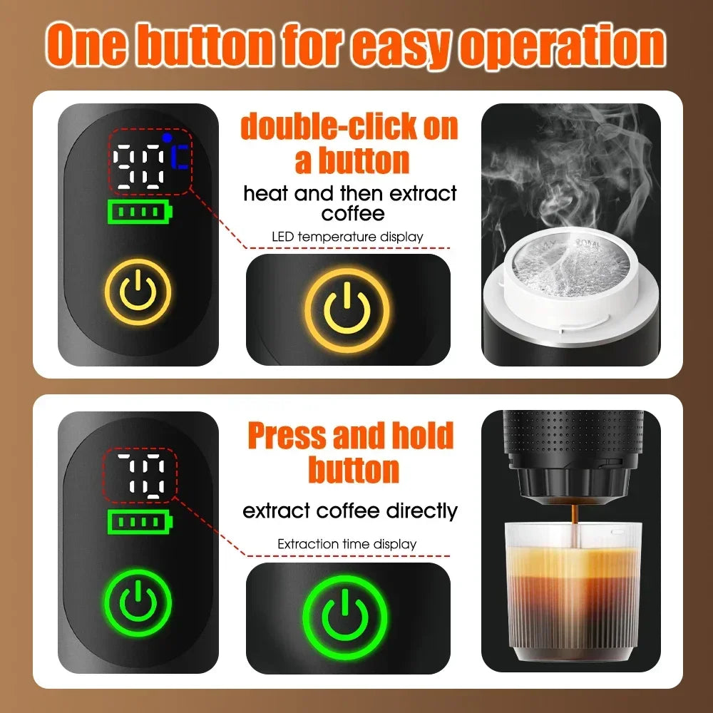 Professional Self-Heating Espresso Machine