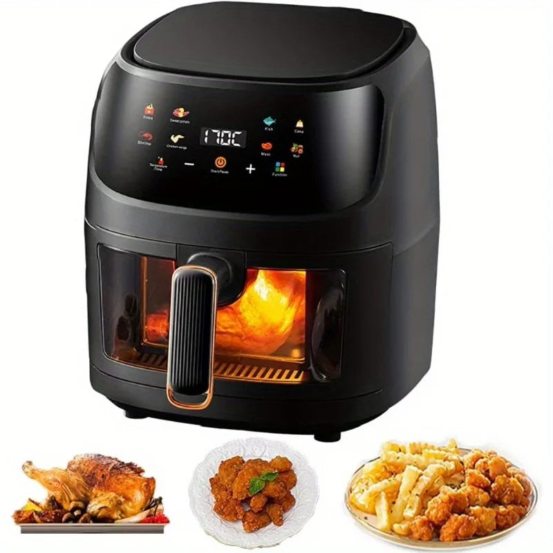 8L Intelligent Visual Air Fryer