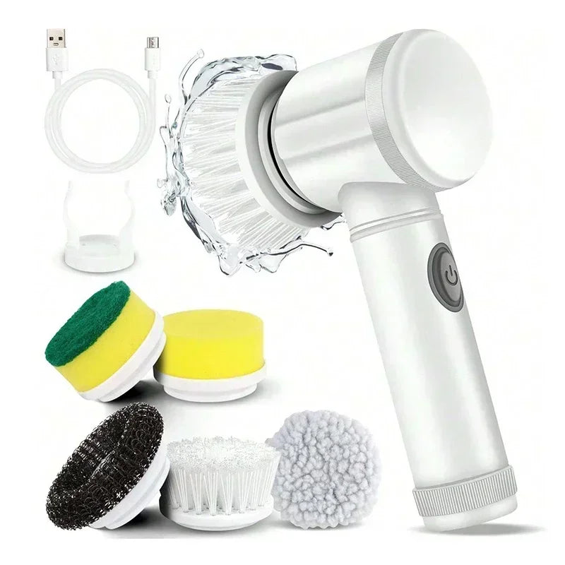 Effortless 5-in-1 Cordless Power Scrubber